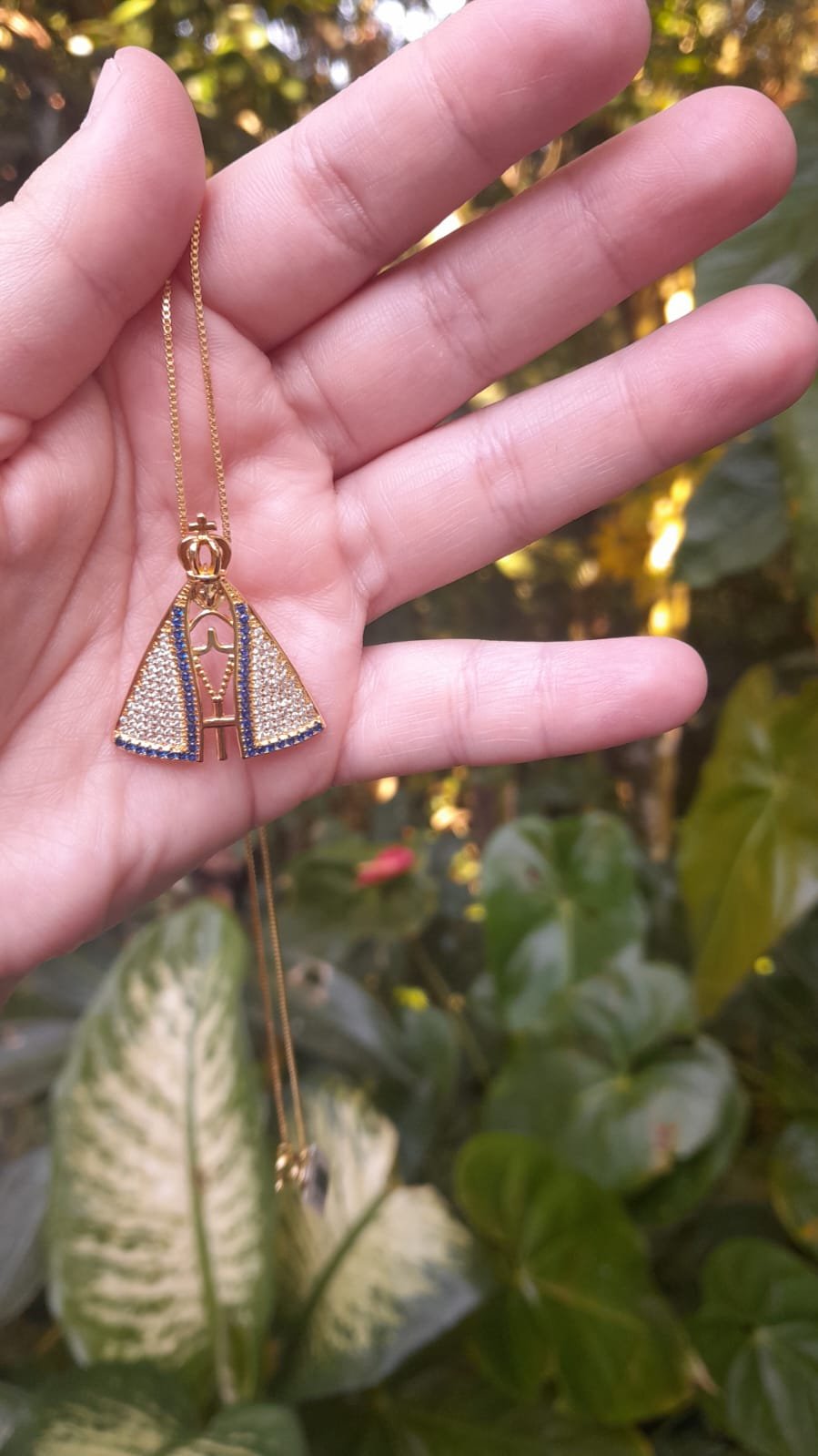 Gargantilha Nossa Senhora Aparecida