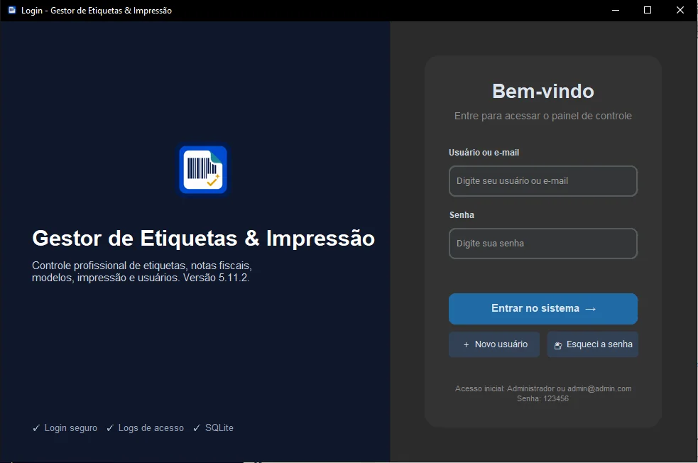 Gestor de Etiquetas & Impressão PRO v5.11.1